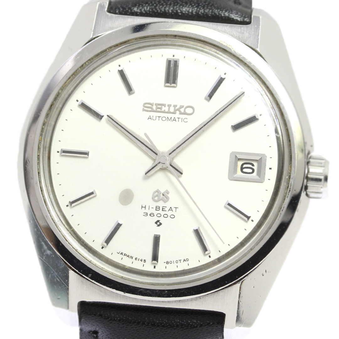 セイコー SEIKO 6145-8000 グランドセイコー ハイビート デイト 自動巻き メンズ _744098