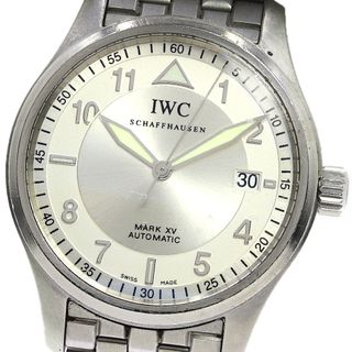 インターナショナルウォッチカンパニー(IWC)のIWC SCHAFFHAUSEN IW325314 スピットファイヤー マークXV デイト 自動巻き メンズ 保証書付き_735876【ev20】(腕時計(アナログ))