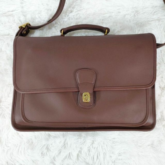 極美品 COACH コーチ 5180 オールドコーチ ビジネスバッグ ショルダー