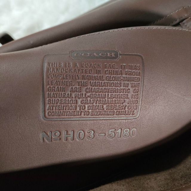 極美品 COACH コーチ 5180 オールドコーチ ビジネスバッグ ショルダー