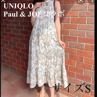 ユニクロ(UNIQLO)のユニクロ Paul & JOE コラボ 花柄ワンピース(ロングワンピース/マキシワンピース)