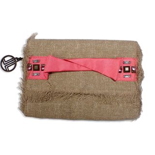 LANVIN - LANVIN ランバン クラッチバッグ - ピンク系 【古着】【中古