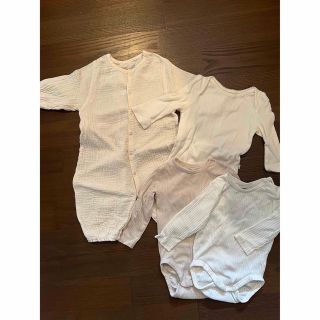 ベビーギャップ(babyGAP)のベビー　ロンパース　4枚セット　70(ロンパース)