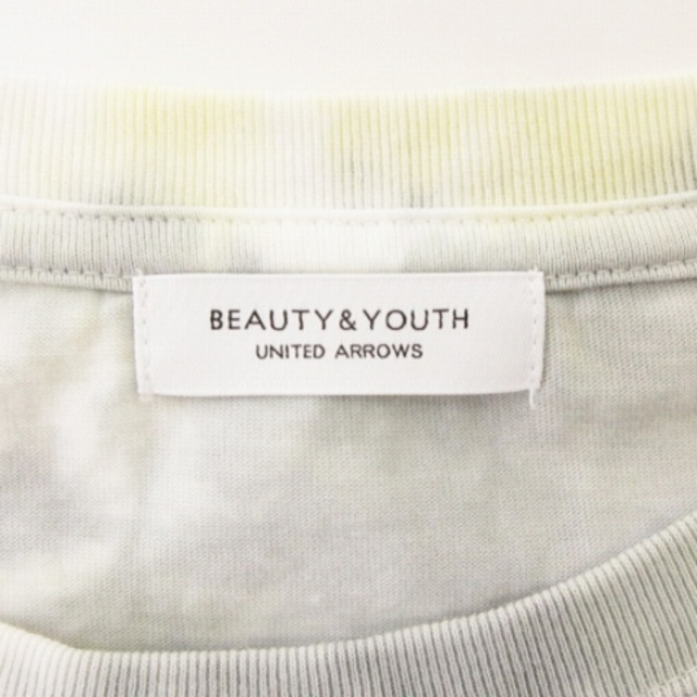 BEAUTY&YOUTH UNITED ARROWS(ビューティアンドユースユナイテッドアローズ)のビューティー&ユース 良品 Tシャツ カットソー 長袖 タイダイ マルチカラー レディースのトップス(Tシャツ(長袖/七分))の商品写真