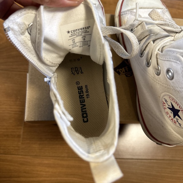 CONVERSE(コンバース)のコンバース　オールスター　キッズ　19cm  キッズ/ベビー/マタニティのキッズ靴/シューズ(15cm~)(その他)の商品写真