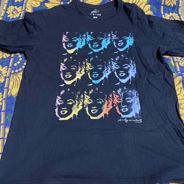 UNIQLO(ユニクロ)のmiimi k様専用　Tシャツ&ピアス メンズのトップス(Tシャツ/カットソー(半袖/袖なし))の商品写真