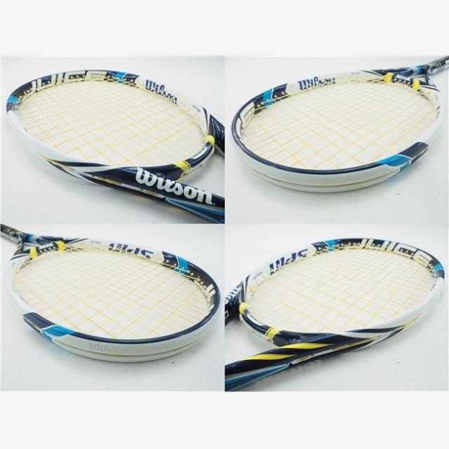 テニスラケット ウィルソン ジュース 100エス 2014年モデル (L2)WILSON JUICE 100S 2014301ｇ張り上げガット状態