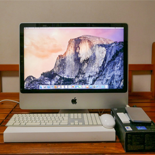 Mac (Apple) - iMac 24inch Early2009 3.06GHz + テレビチューナーの