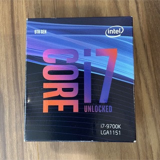 Intel Core i7 9700K 3.6GHz LGA1151 95W(PCパーツ)