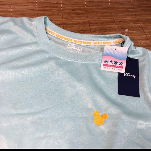 ディズニー　ミッキーマウス　吸水速乾生地　Tシャツ　LLサイズ レディースのトップス(Tシャツ(半袖/袖なし))の商品写真