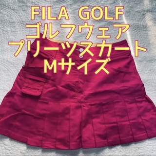 FILA GOLF★ゴルフウェア★プリーツスカート★Mサイズ(ウエア)