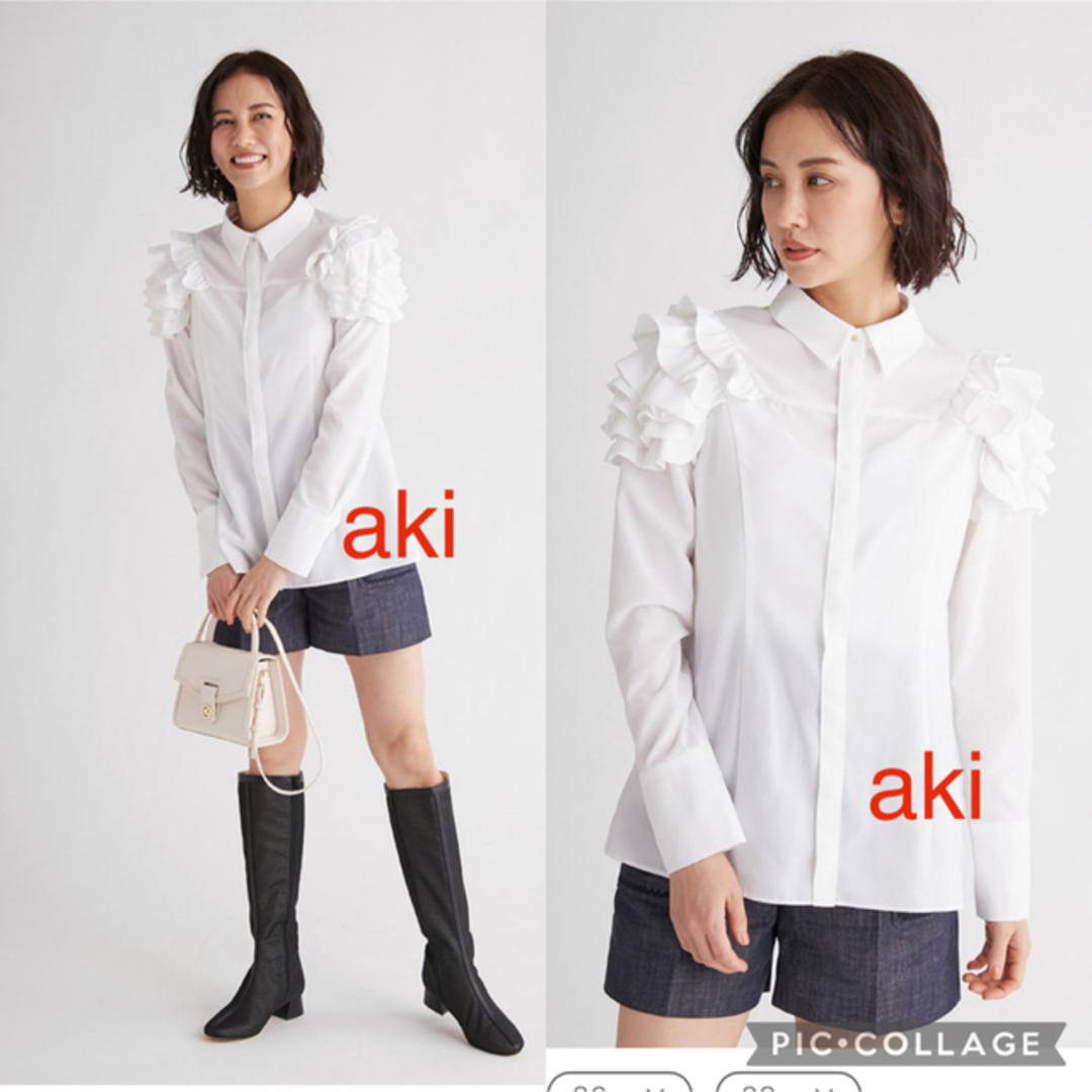 CELFORD - CELFORD HANAE MORI フリルブラウス bibiy.の通販 by CELFORD - CELFORD HANAE MORI フリルブラウス bibiy.の通販 by