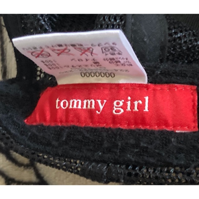 tommy girl(トミーガール)の【TOMMY GIRL　トミーガール】ツートン/帽子CAP/子供用サイズフリー キッズ/ベビー/マタニティのこども用ファッション小物(帽子)の商品写真