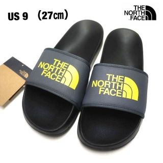 ザノースフェイス(THE NORTH FACE)のUS限定新品ノースフェイス ベースキャンプスライドサンダル(9/27㎝)軽量(サンダル)