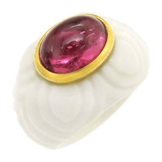 ブルガリ(BVLGARI)のブルガリ チャンドラ リング #12 750 (K18YG) レディース BVLGARI 【中古】 【ジュエリー】(リング(指輪))