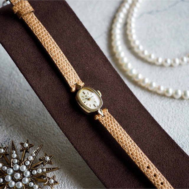 OMEGA - 美品✨OMEGA オメガ 50's 金張り アンティーク時計
