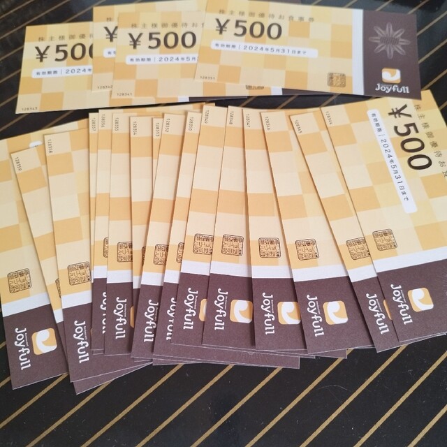 優待券/割引券 ジョイフル 株主優待券 10000円分 6175円 (良品