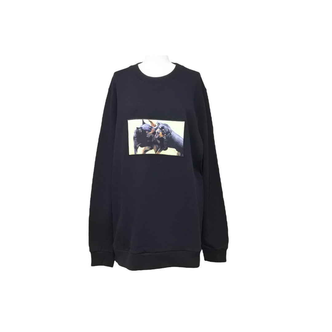 B品セール 【美品】GIVENCHY ロットワイラー トレーナー ブラック