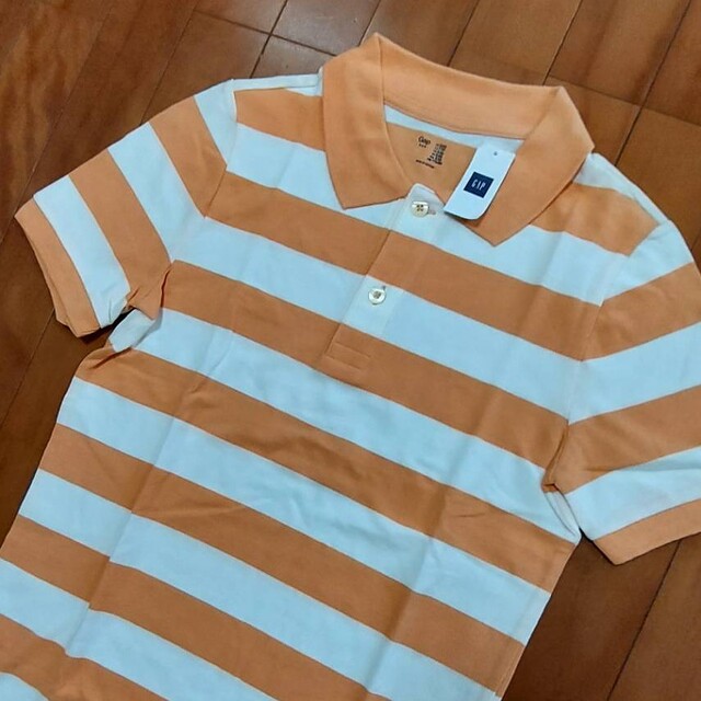 GAP(ギャップ)のGAP ギャップ ポロシャツ 新品 キッズ/ベビー/マタニティのキッズ服男の子用(90cm~)(Tシャツ/カットソー)の商品写真