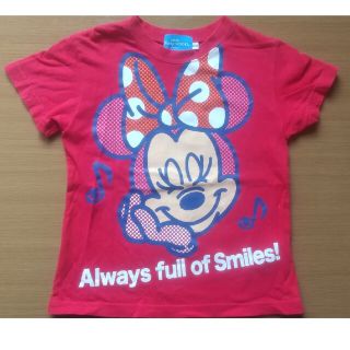 ディズニー(Disney)のディズニー Tシャツ 赤 100(Tシャツ/カットソー)