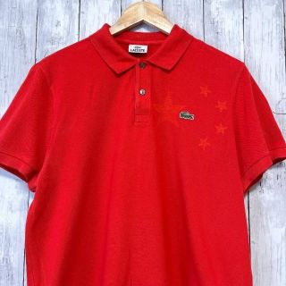 ラコステ(LACOSTE)のラコステ LACOSTE 半袖ポロシャツ メンズ サイズ５ Lサイズ 2-187(ポロシャツ)