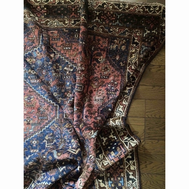 Antique khamse qashqai rug