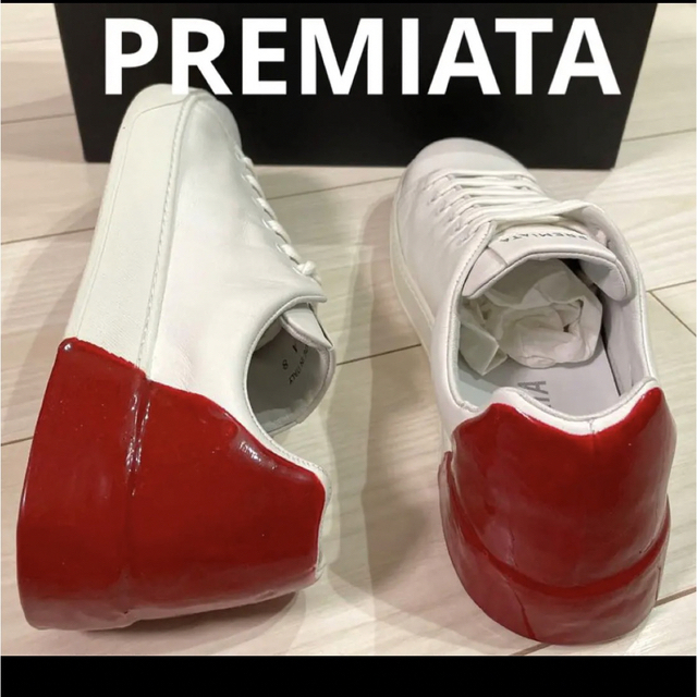 PREMIATA(プレミアータ)の激シブ‼️【新品】PREMIATA(プレミアータ)ドレイク ホワイト UK8 メンズの靴/シューズ(スニーカー)の商品写真