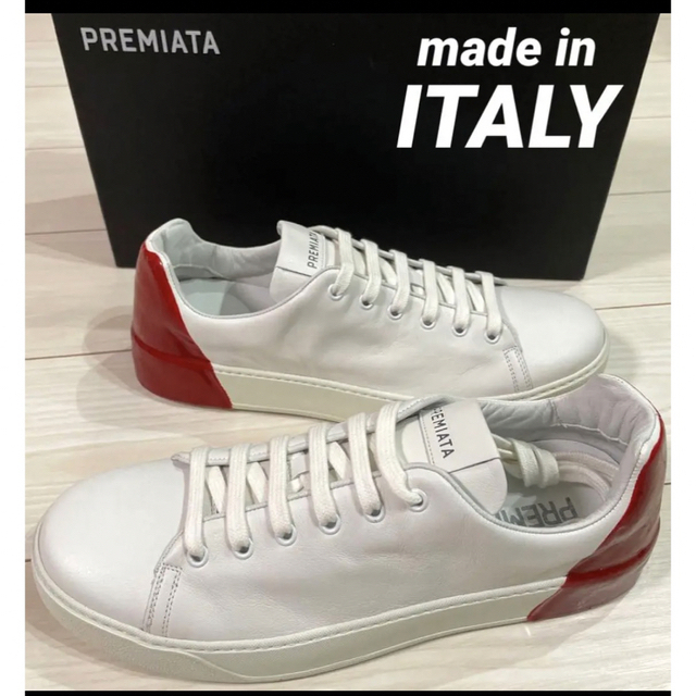 PREMIATA(プレミアータ)の激シブ‼️【新品】PREMIATA(プレミアータ)ドレイク ホワイト UK8 メンズの靴/シューズ(スニーカー)の商品写真