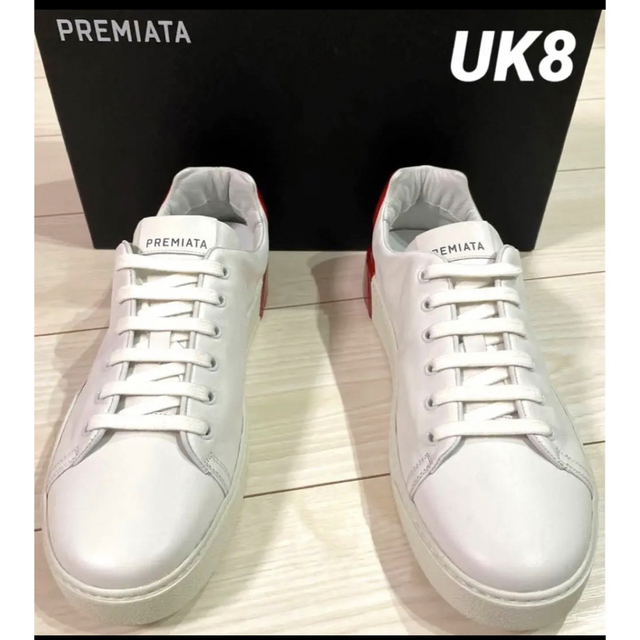 PREMIATA(プレミアータ)の激シブ‼️【新品】PREMIATA(プレミアータ)ドレイク ホワイト UK8 メンズの靴/シューズ(スニーカー)の商品写真