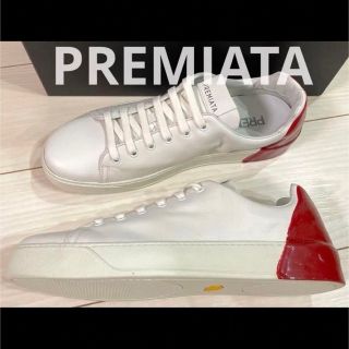 プレミアータ(PREMIATA)の激シブ‼️【新品】PREMIATA(プレミアータ)ドレイク ホワイト UK8(スニーカー)