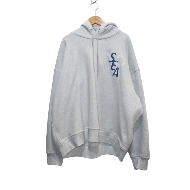 WIND AND SEA EMBROIDERY LOGO HOODIE