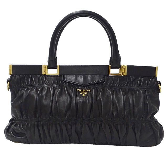 激安商品 PRADA プラダ - PRADA バッグ おでかけ 肩がけ おしゃれ 黒