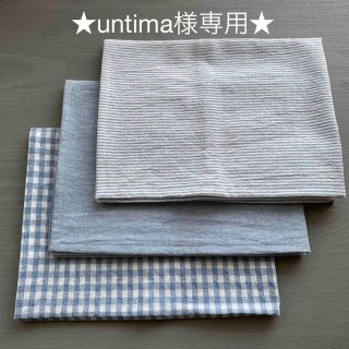 untima様専用ページ　給食ナフキン★ランチョンマット　25×30 ３枚セット(外出用品)