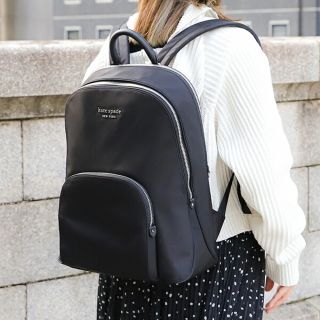 ケイトスペードニューヨーク(kate spade new york)の新品 ケイトスペード kate spade リュックサック ラップトップ バックパック ブラック(リュック/バックパック)