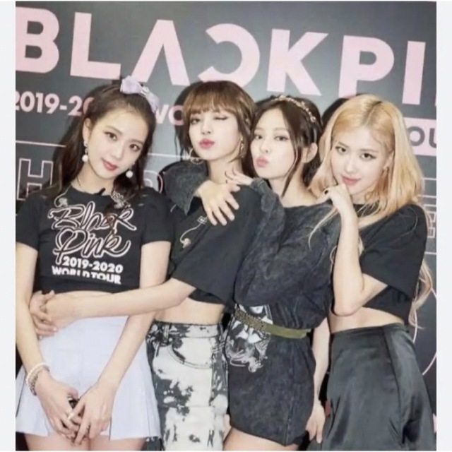 Mサイズ BLACKPINK ライブTシャツ ワールドツアー 限定グッズ2019の