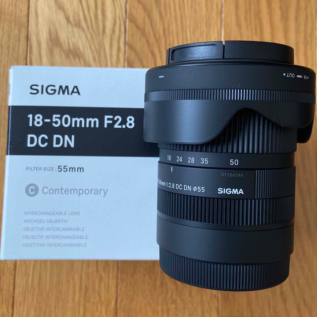 sigma  18-50mm  F2.8  dc dn SONY eマウント