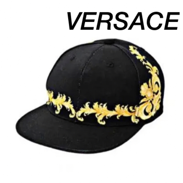 超美品 VERSACE 激レア キャップ-