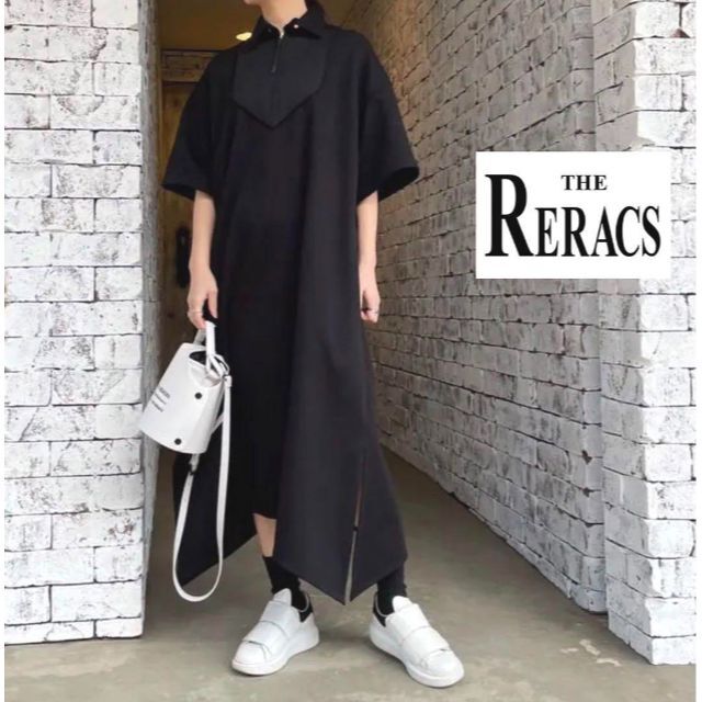 THE RERACS(ザリラクス)のssat様専用 THE RERACS WITH COLLAR BIB DRESS レディースのワンピース(ロングワンピース/マキシワンピース)の商品写真