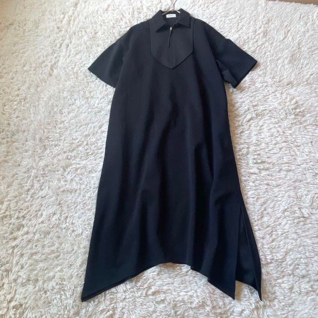 THE RERACS(ザリラクス)のssat様専用 THE RERACS WITH COLLAR BIB DRESS レディースのワンピース(ロングワンピース/マキシワンピース)の商品写真