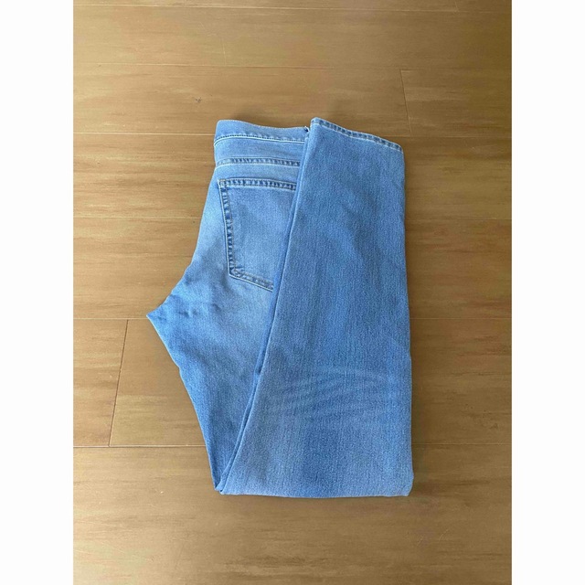 GU(ジーユー)のジーユー GU スーパーストレッチスキニージーンズ ウォッシュド 30 ブルー メンズのパンツ(デニム/ジーンズ)の商品写真