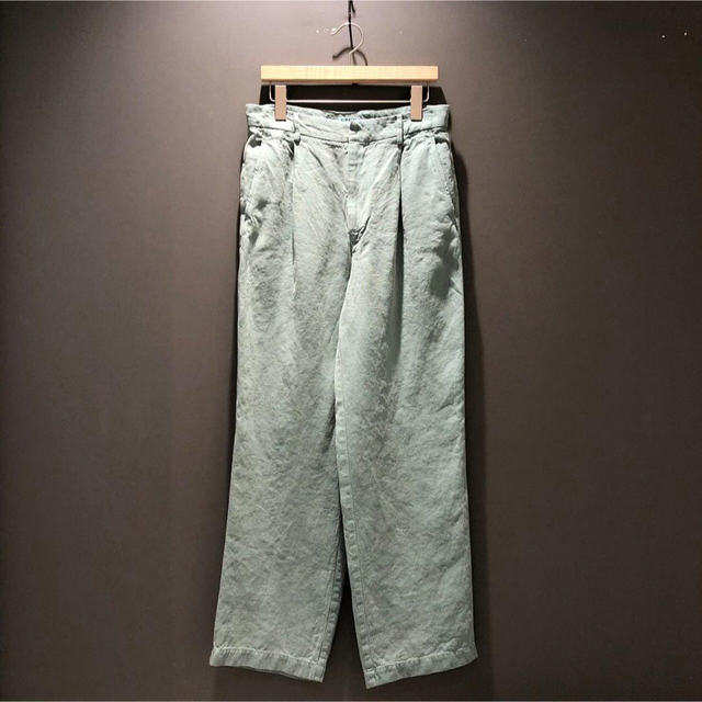 【常田大希着】22ss AURALEE WASHI DUCK SLACKS 4