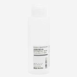 ムジルシリョウヒン(MUJI (無印良品))のMUJI 無印良品 ポリエチレン小分けボトルワンタッチキャップ(ボトル・ケース・携帯小物)