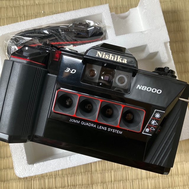 Nishika N8000 35mm 3D ニシカ　カメラ スマホ/家電/カメラのカメラ(フィルムカメラ)の商品写真