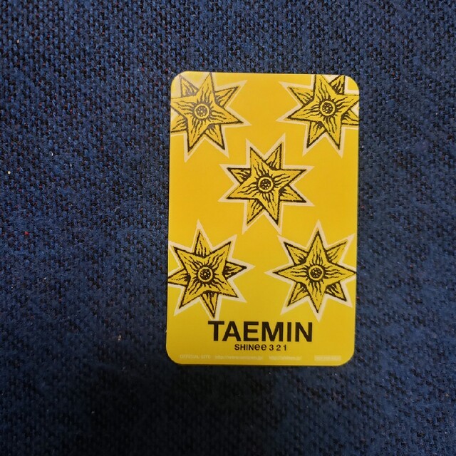 SHINee　321 テミン TAEMIN トレカ エンタメ/ホビーのタレントグッズ(アイドルグッズ)の商品写真