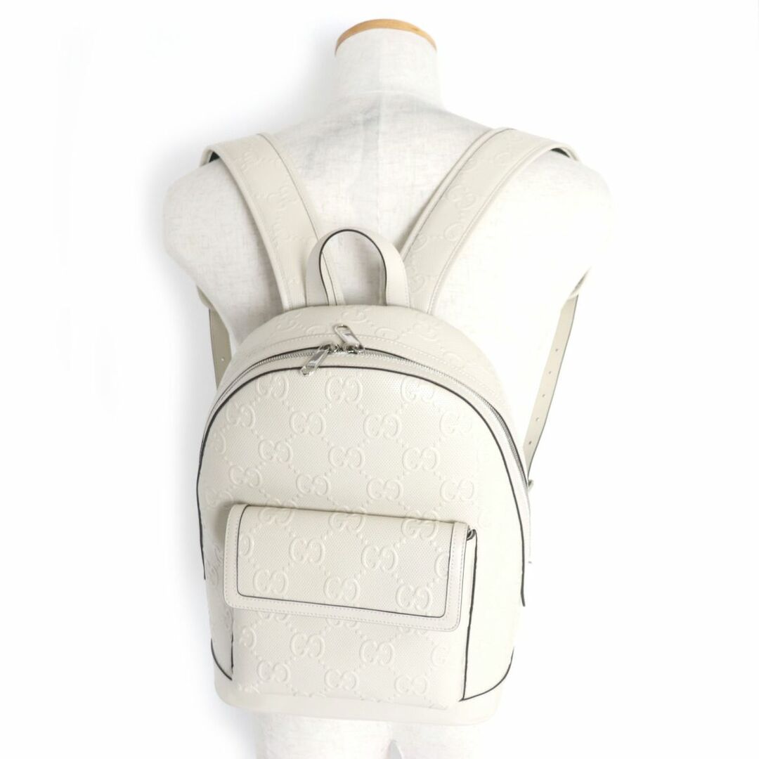 Gucci - 美品▽定価275000円 GUCCI グッチ 658579 GGエンボス レザー