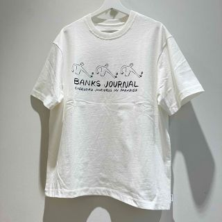 BANKS Lサイズ ATS0890 OFF WHITE 白 新品未使用です！(Tシャツ/カットソー(半袖/袖なし))