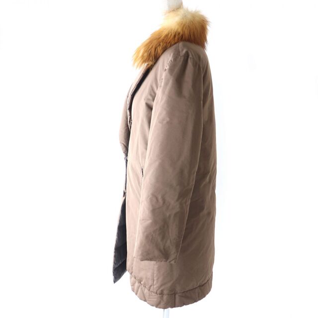 美品☆BRUNELLO CUCINELLI ブルネロクチネリ 襟FOXファー付き