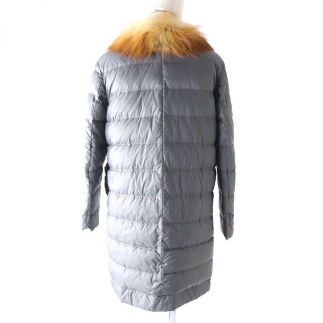 美品☆BRUNELLO CUCINELLI ブルネロクチネリ 襟FOXファー付き
