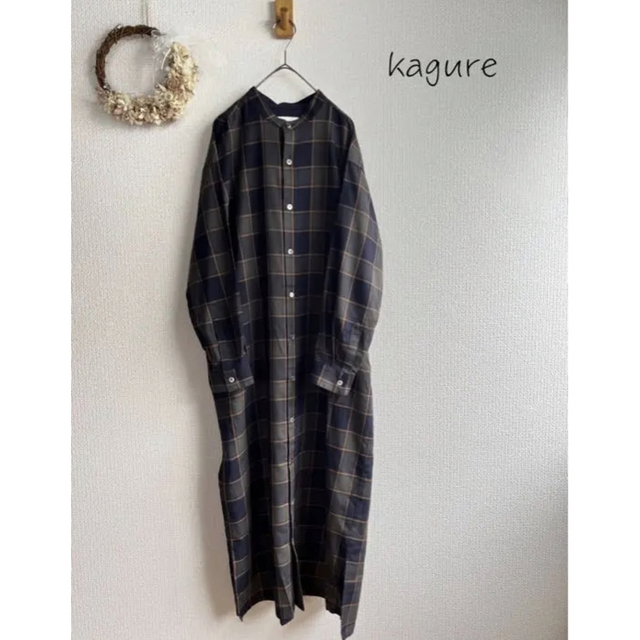 かぐれ(カグレ)のかぐれ　kagure シャツワンピース レディースのトップス(シャツ/ブラウス(長袖/七分))の商品写真