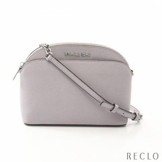 マイケルコース(Michael Kors)のEMMY MD CROSSBODY ショルダーバッグ レザー パープルグレー(ショルダーバッグ)